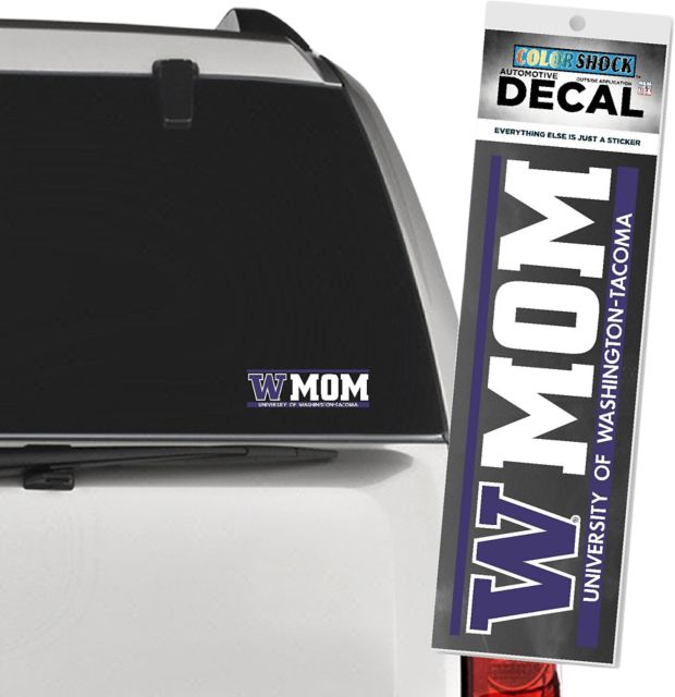 University of Washington Tacoma Mom Decal
