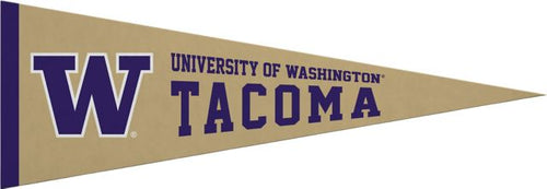 University of Washington Tacoma 5x15 Pennant