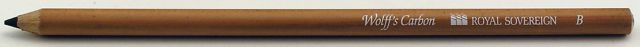 WOLFF CARBON PENCIL-B